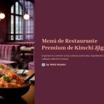 1 Menu de Restaurante Premium de Kimchi Jjigae