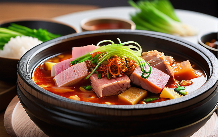 참치 김치찌개 밀키트 추천 - **Prompt 1: Cozy Kitchen Cooking Scene**
    A bright and inviting kitchen scene. A person, casually...